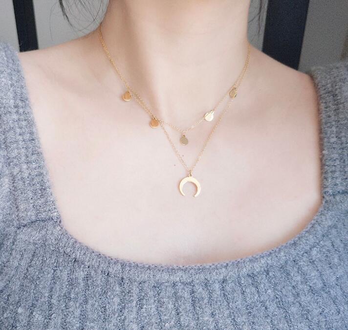 Golden Luna Necklace