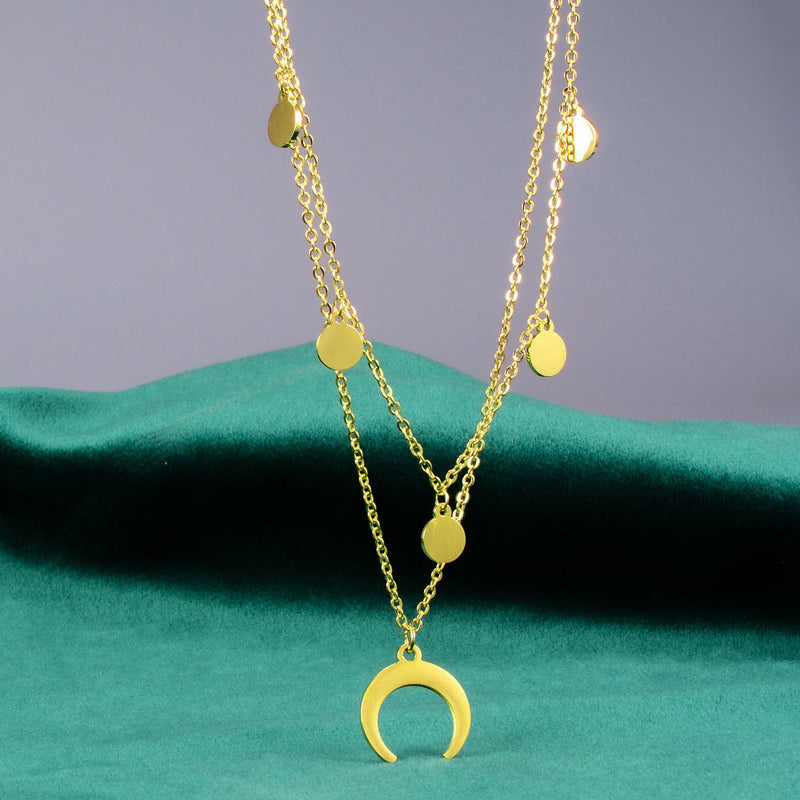 Golden Luna Necklace