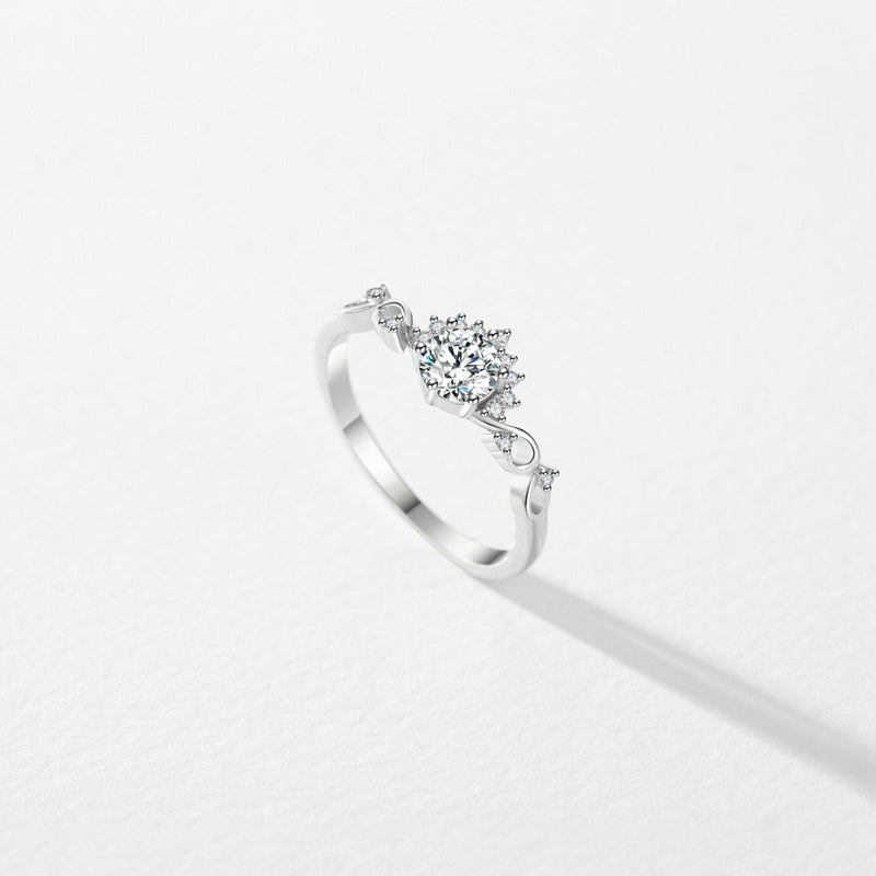 Snowflake Whisper Ring