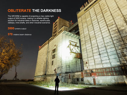 INZATT  WF25RM Multifunctional Cradle Charging Duty Light -- OPEN BOX