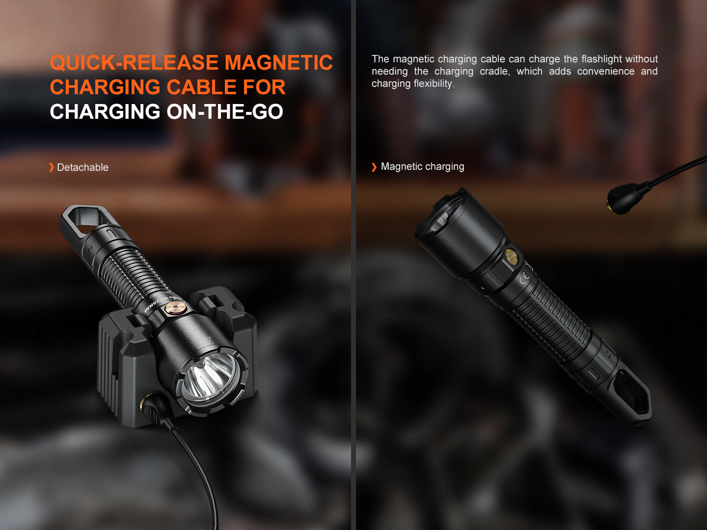 INZATT  WF25RM Multifunctional Cradle Charging Duty Light -- OPEN BOX