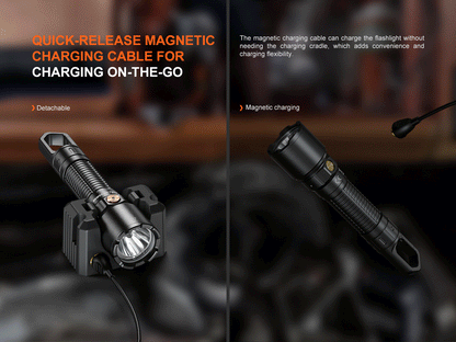 INZATT  WF25RM Multifunctional Cradle Charging Duty Light -- OPEN BOX