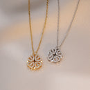 Golden Heart Duo Necklace